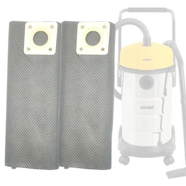 Imagem de Kit 2 Saco coletor de Pó para Aspirador de Pó APV 1240 Peças Vonder