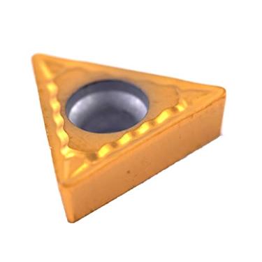 Imagem de HHIP 6004-9020 TCMT-1.8 (1.5) Tin Coated C5 Triangle Positive Rake Carbide Insert, 0.21 9" IC