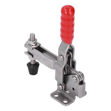 Imagem de Braçadeira de alternância ajustável, braçadeira de alternância vertical de liberação rápida, braçadeira de alternância de soldagem push pull 500lbs capacidade de retenção, braçadeira de trava de alter