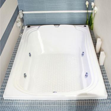 Imagem de Banheira de Hidromassagem Ouro Fino Acrílica Gold Line Dupla - 1,70mx1,10mx40cm - 04 Jatos