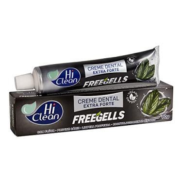 Imagem de Hi Clean Creme Dental Vegano Com Flúor Sabor Freegells Extra Forte Previne Cáries Limpeza Profunda 90G