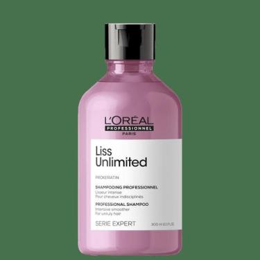 Imagem de Shampoo L'oréal Professionnel Expert Liss Unlimited - 300ml - Loreal P