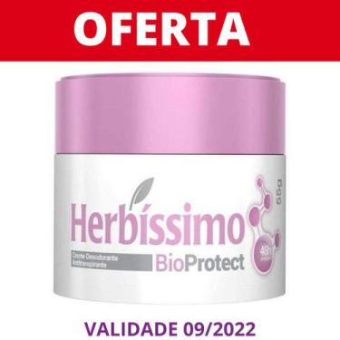 Imagem de Desodorante Creme Herbissimo Bioprotect Hibisco 55G