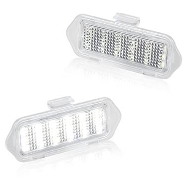 Imagem de NDRUSH Conjunto de luz espelhada de LED para luzes de poça compatível com Chevy Silverado 1500 Classic Avalanche 1500 2500 GMC Sierra 1500 Classic Cadillac Escalade / Escalade ESV EXT Yukon XL 1500 2500