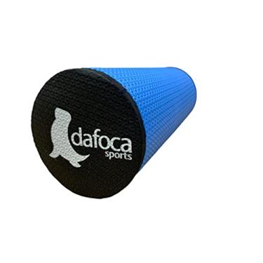 Imagem de Rolo Massagem 30cm Foam Roller Liberação Miofascial Soltura Pilates DF1076 Azul Royal Dafoca