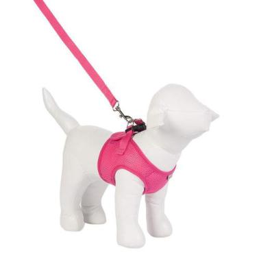 Imagem de Peitoral Urban Puppy Para Cães Colete Aerado Pink - Tamanho Pp
