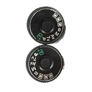 Imagem de MOOKEENONE 1*22mm Camera Top Cover Mode Dial Nameplate Button Plate for Canon 5D3 5D Mark III