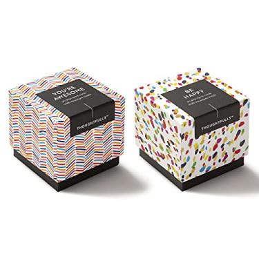 Imagem de Compendium ThoughtFulls Pop-Open Cards — Pacote com 2 de You're Awesome, Be Happy — 60 cartões Pop-Open, cada um com uma mensagem diferente dentro