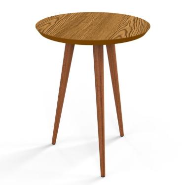 Imagem de Mesa Lateral Redonda Luna 530 Cumarú