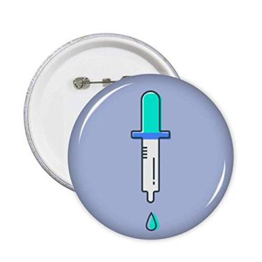 Imagem de Aparelho conta-gotas, pinos, distintivo, botão, emblema, decoração, 5 peças