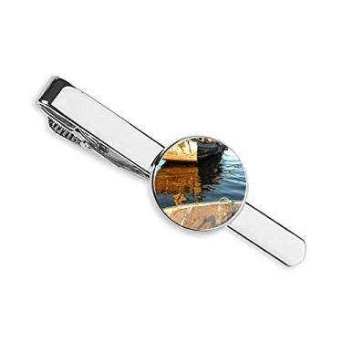 Imagem de Barco de remo gravata clipe de gravata para presente homem de negócios