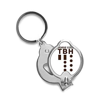 Imagem de Morse Code Honestly Expressed Point Line Cortador de unhas de dedo Tesoura Cortador de aço inoxidável