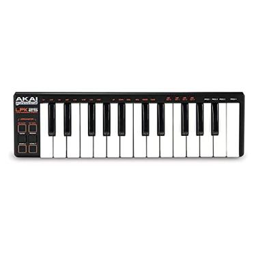 Imagem de Teclado controlador AKAI USB-MIDI com 25 teclas LPK25 para Laptop