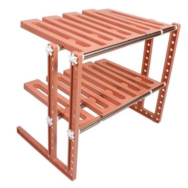 Imagem de STOBAZA Pequenas Prateleiras De Armazenamento Prateleiras Montadas Parede Para Armazenamento Doméstico Rack De Armazenamento De Cozinha Prateleira De Frutas Prateleira De Armazenamento