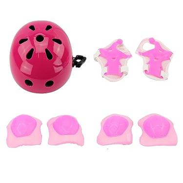 Imagem de Kit Proteção Infantil Capacete Joelheira Cotoveleira Best Race BBR Toys