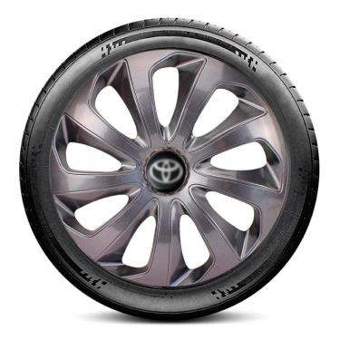 Imagem de Calota LC121 Toyota Aro 15 Grafite Velox Escolha o carro