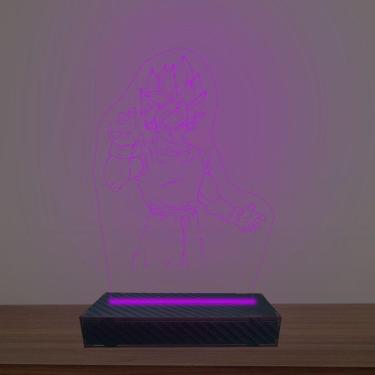 Imagem de Luminária Led 3d Goku Abajur Luxo