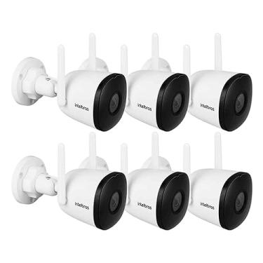 Imagem de Kit 6 Câmeras Inteligente Mibo Externa WiFi Intelbras Full HD 1080P iM5 SC Compatível Alexa e Google - Com Microfone, IP67
