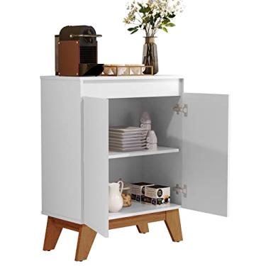 Imagem de Buffet Cancun Aparador Balcão Cantinho Do Café Sala De Estar (Branco)