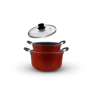 Imagem de Kit 2 Caçarola Revestimento Antiaderente Dona Chefa 24 E