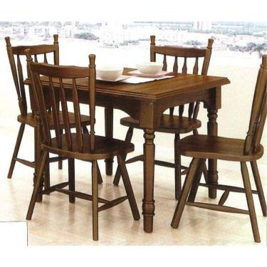 Imagem de Sala de Jantar 1,30 x 80 - ( 04 Cadeiras ) - Móveis de Gramado