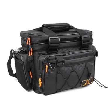 Imagem de Xtahdge Sacos de equipamento de pesca antiderrapantes resistentes ao desgaste saco de armazenamento de artes de pesca para água salgada ou água doce