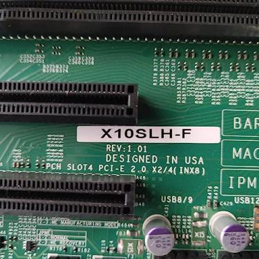 Imagem de Para placa-mãe servidor microATX LGA 1150 C226 Suporte E3-1200 v3/v4 DDR3 PCI-E 3.0 6 SATA3.0 X10SLH-F