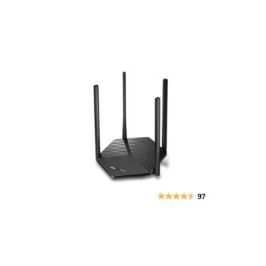 Imagem de Roteador Mercusys Mr60x Wi-fi 6 Ax1500 Dual-band Wifi 1,5gb Cor Preto