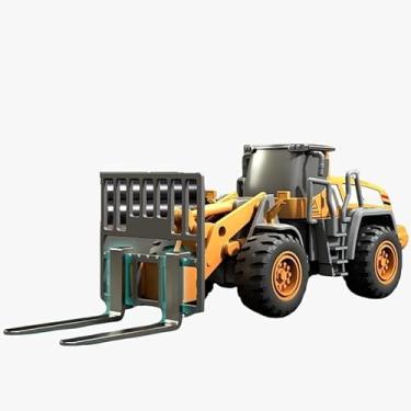 Imagem de PowerToys YUGEN - Miniatura Maquinas de Construção de Coleção ideal para colecionadores e entusiastas de carros clássicos (Empilhadeira)
