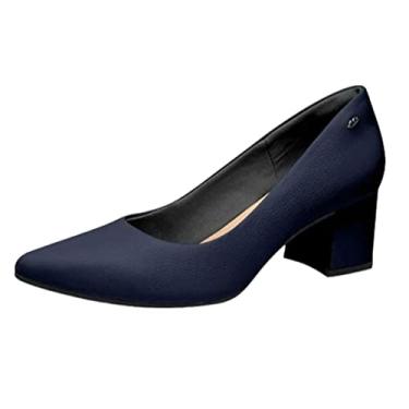 Imagem de Scarpin De Couro Feminino Conforto Médio Dakota G5181