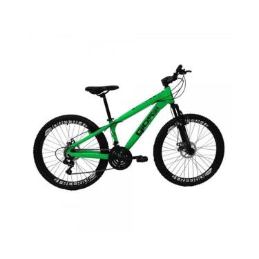 Imagem de Bicicleta Gios FRX Freeride Aro 26 Freio a Disco 21 Vel Cambios Shimano Verde Neon-Unissex