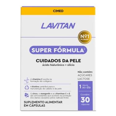 Imagem de LAVITAN Super Fórmula Cuidados da Pele com 30 cápsulas