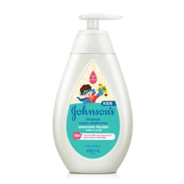 Imagem de Johnson's Baby Sabonete Líquido Infantil Limpeza Super Poderosa, 400ml