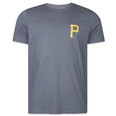 Imagem de Camiseta New Era Pittsburgh Pirates MLB All Building Chumbo-Masculino