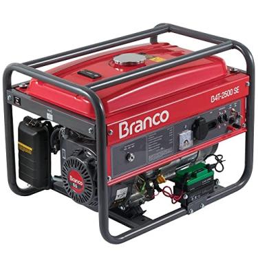 Imagem de Gerador B4T 2500 SE Partida Elétrica Chave Seletora Branco Vermelho
