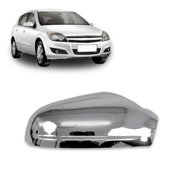 Imagem de Aplique Cromado para Capa Retrovisor Chevrolet Vectra Sedan Hatch 2006 2007 2008 2009 2010 2011 - LD