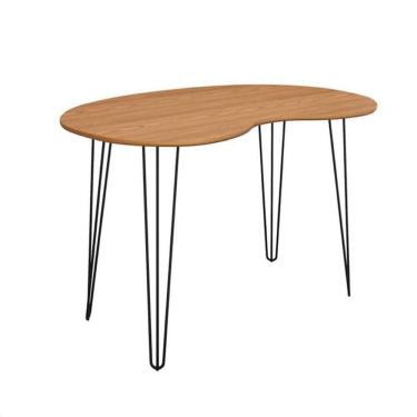 Imagem de mesa de jantar orgânica grão nature 120 cm