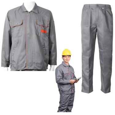 Imagem de Conjunto Uniforme Segurança EPI Listra Refletiva Construçao Civil Obra Mecanico Prestador de Serviço