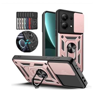 Imagem de Capa Case Capinha Anti Impacto Ring Luxo Xiaomi Redmi Note 13 Pro 4g (rosa)