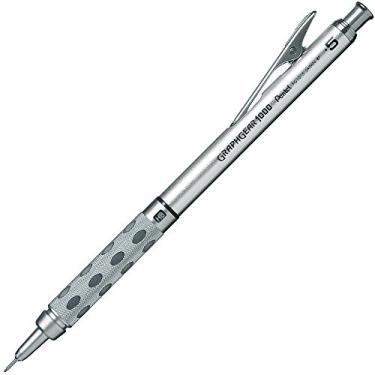 Imagem de Pentel Of America, Ltd Pg1015A Lápis De Desenho Automático, 5Mm, Corpo Acentuado Cinza
