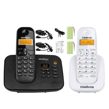 Imagem de Kit Secretaria eletronica Bina Ramal Bateria de Alta Duração - Intelbr