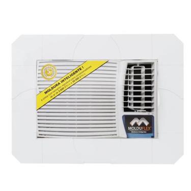 Imagem de Moldura Para Ar Condicionado Regulável Molduflex Janela 5600 a 30000 B