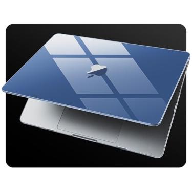 Imagem de Tuiklol Capa para MacBook Pro de 14 polegadas versão 2023-2021 A2992 A2918 M3 A2779 M2 A2442 M1 Pro/Max Chip, capas rígidas de cristal durável com capa de teclado e protetor de tela, Crystal Midnight