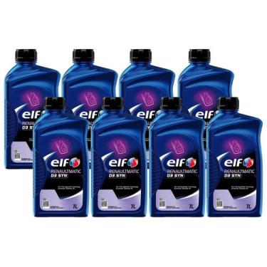 Imagem de Kit 8 Litros Óleo Câmbio Automático Elf Renaultmatic D3 Syn