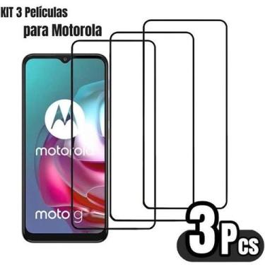 Imagem de Kit 3 Películas 3D de Vidro para Moto G34 5G - LXL