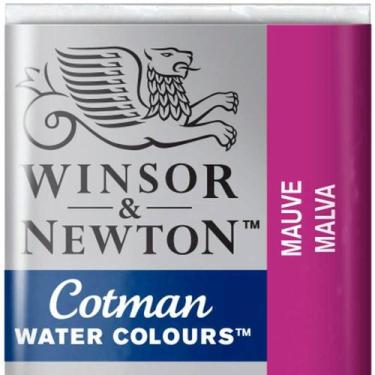Imagem de Aquarela Winsor & Newton Cotman Pastilha 398 Mauve - WINSOR NEWTON
