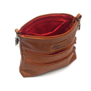 Imagem de Bolsa Luxo Moderna Versátil Compartimentos  Cores Para Festa - Omega, 
