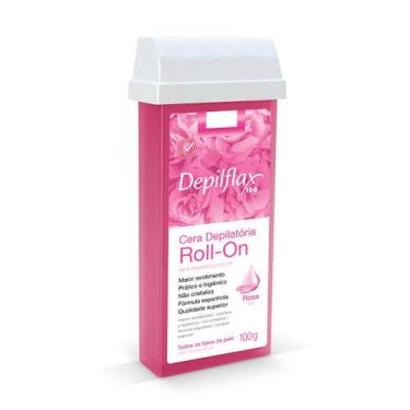 Imagem de Depilflax Cera Depilatória Roll-on 100g ( Natural / Rosa / Hortelã / C