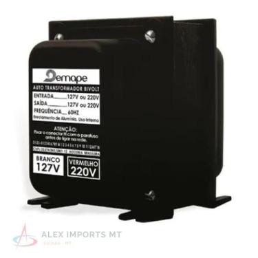 Imagem de Transformador De Energia 110V 220V 500Va Bivolt Enerjia Bom - Alex Imp