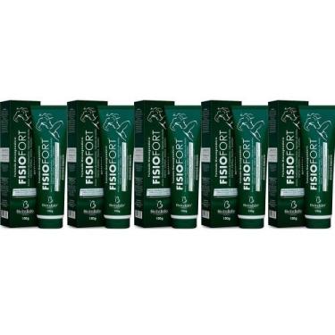 Imagem de Kit com 5 Pomada Fisiofort Massageadora Bio Instinto Original 150g